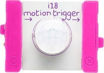 littleBits motion trigger, Rörelsesensor, littleBits, Lila, Vit, 95,2 mm, 190,5 mm, 12,7 mm