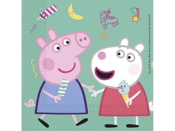 Servetter 33x33 Peppa Pig /20 91034