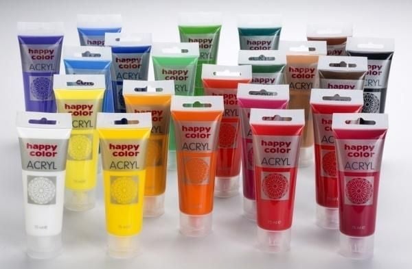 Acrylic paint 75ml gray Hapy Color 0075-80 Acrylic paint 75ml gray Hapy Color 0075-80
