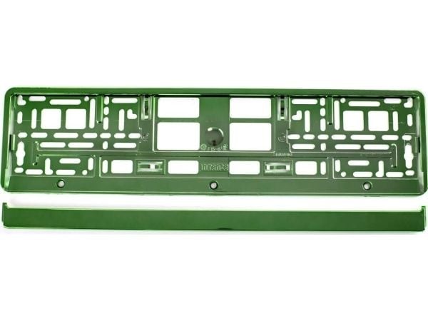 AMiO nummerskilt-ramme metallgrønn amio-71457/01170z
