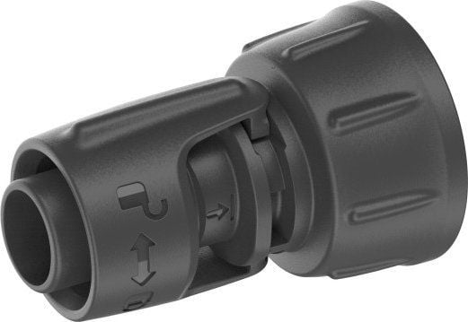 Gardena 13222-20, Vannkrankontakt, 1/2", Plast, Sort