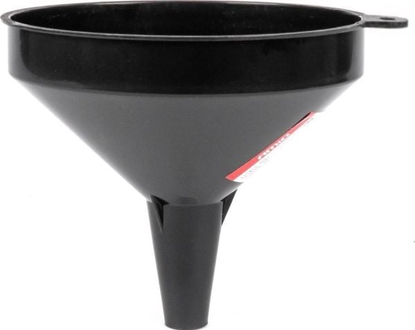 AMiO trakt i plast svart universell for flytende drivstoff vann 10 cm amio-04044