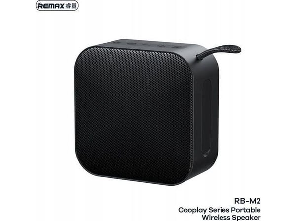 Glosnik Remax GLOSNIK REMAX COOPLAY SERIES RB-M2 WIRELESS BLACK