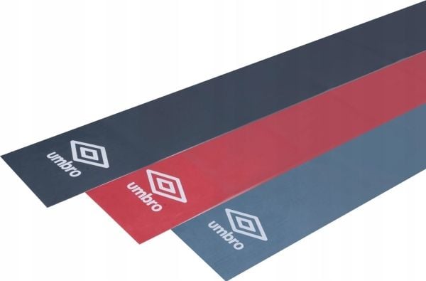 Umbro sett med 3 treningsgummibånd Stretch band