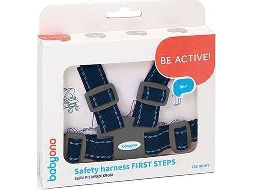 BabyOno 070/01 sele til barnevogn FIRST STEPS granatfarget BabyOno 070/01 sele til barnevogn FIRST STEPS granatfarget