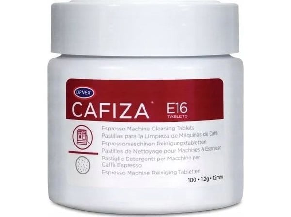 Urnex Cafiza E16 puhdistustabletit kahvinkeittimiin 100 kpl.