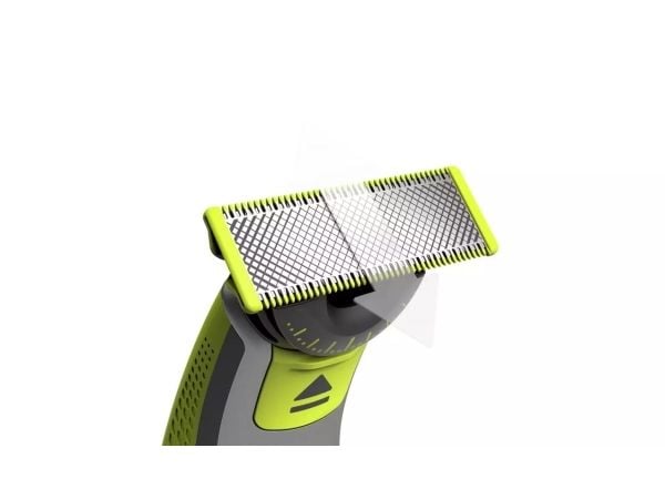 Philips OneBlade 360 QP2734/31 Ansikt, Barberingsmaskin, Grå, Limefarget, Contour-following technology, Dual protection system, 360 Blade, QP210, Q...