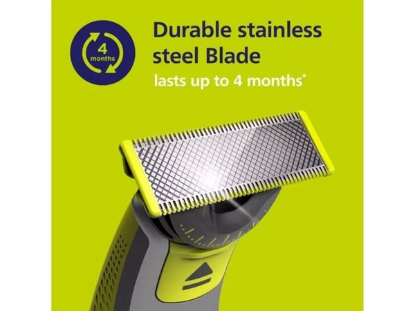 Philips OneBlade 360 QP2734/31 Face, Parranajokone, Muotoon perustuva tekniikka, Kaksoissuojajärjestelmä, 360 Blade, QP210, QP220, QP230, QP610, QP...