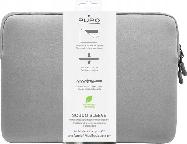 PURO SCUDOS14SIL, etui, 35,6 cm (14"), 180 g
