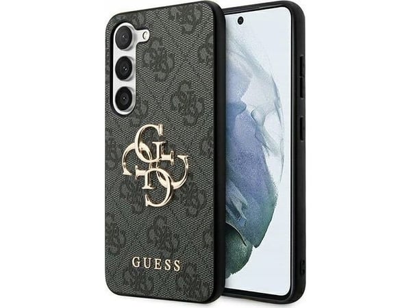 Samsung Galaxy A55 5G Guess-deksel 4G Big Metal Logo (GUHCSA554GMGGR) svart Samsung Galaxy A55 5G Guess-deksel 4G Big Metal Logo (GUHCSA554GMGGR) svart
