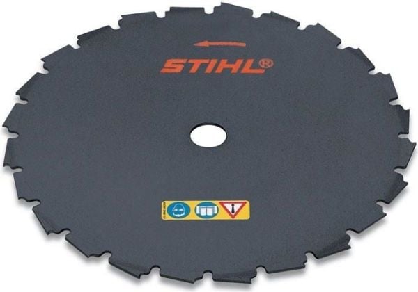 Stihl 41127134203, Hekketrimmerblad, Sort, Stål, 1 stykker