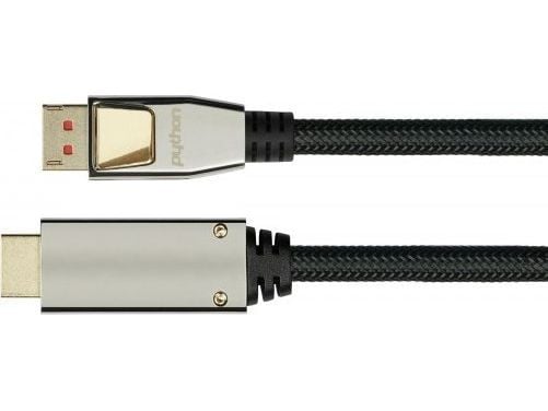 Python GC-M0220, 10 m, DisplayPort, HDMI, Hankoppling, Hankoppling, Rak