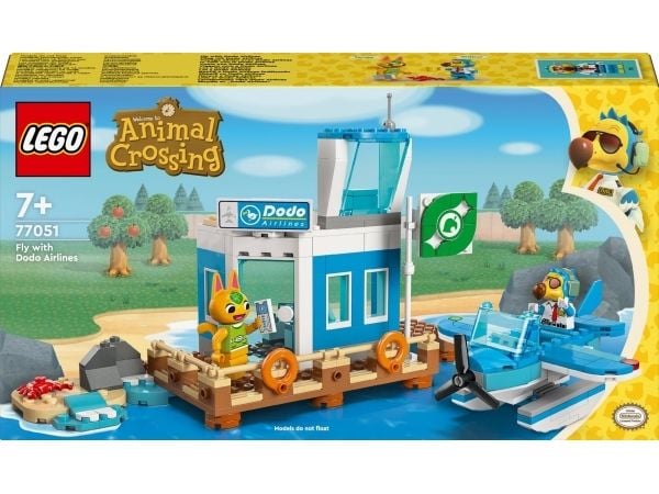 LEGO Animal Crossing 77051 Dodo Airlines kutsuu lennolle