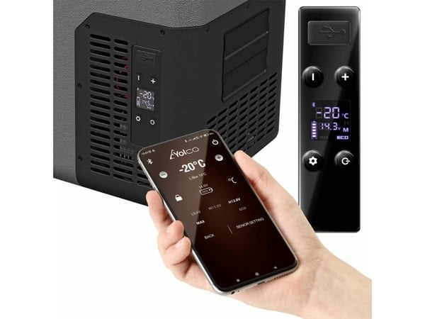 Yolco ET18 Carbon kannettava jääkaappi 17 l, energialuokka E, harmaa