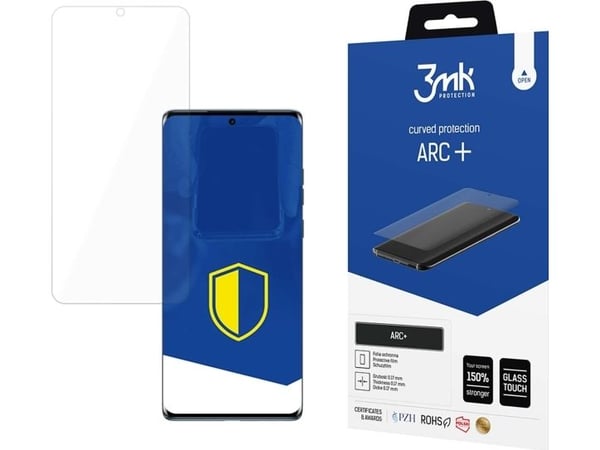 3MK ARC+, Motorola, Edge 50 Fusion, Drop resistant, Shock resistant, Transparent, 1 pc(s)