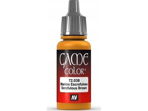 Vallejo 72.038, 17 ml, Brun, Matte, Flaske