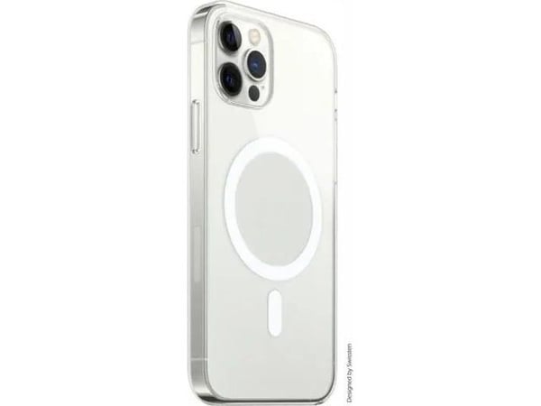 Deklas „Swissten Clear Jelly MagStick Apple iPhone 12 Pro Max Transparent“