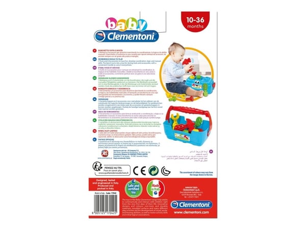 Clementoni baby - Workbench Unscrew and Screw