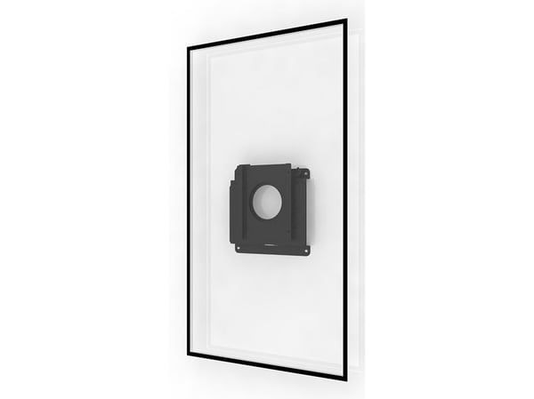HI-ND - Monteringssett (veggmontering) - for flatpanel - roterende - svart - skjermstørrelse: inntil 55" - monteringsgrensesnitt: 200 x 200 mm
