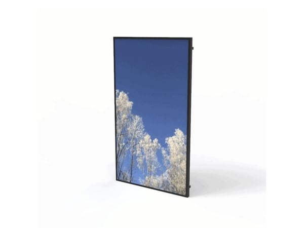 HI-ND - Monteringskomponent (frontdeksel) - for flatpanel - metall - svart - skjermstørrelse: 32" - kiosk