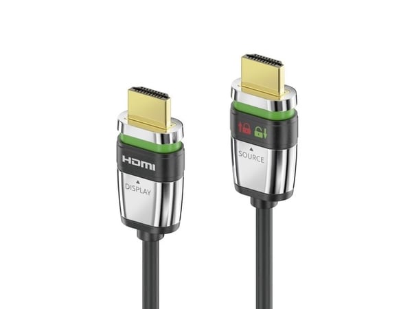 PureLink FiberX Series FX-I375 - Ultra High Speed - HDMI-kabel - HDMI hann til HDMI hann - 7.5 m - skjermet hybrid kobber/fiber-optikk - svart - ru...