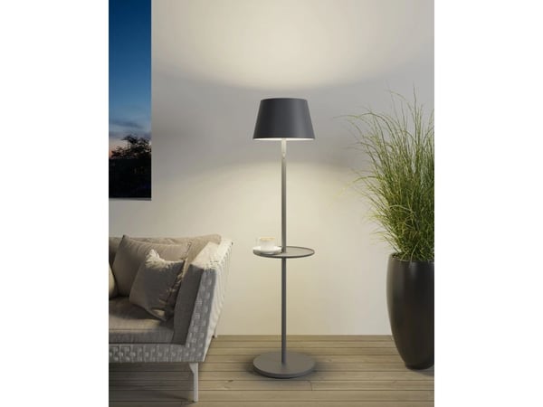 Sompex GARCON, Gulvlys, Antrasitt, Aluminium, IP65, Hage, Terrasse, III