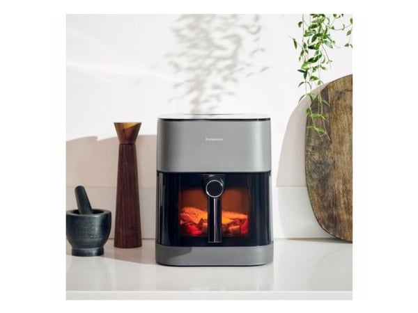 Panasonic NF-CC500 - Varmluftssteker - 5 liter - 1,45 kW - matt grå