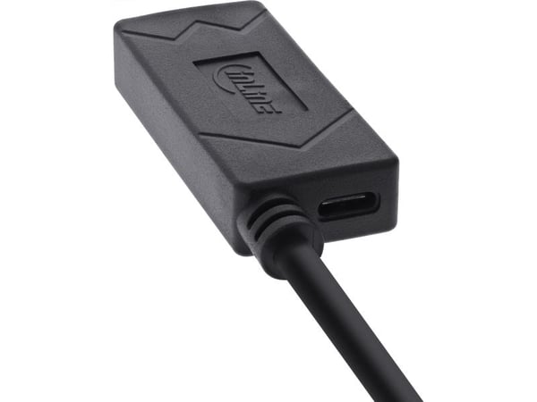 InLine 34615A, 5 m, USB A, USB A, USB 2.0, 0,48 Gbit/s, Svart