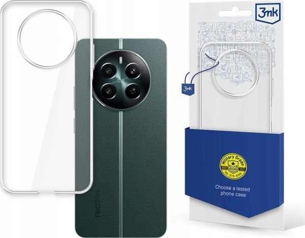 3MK Clear Case-skal för Realme 12+ Plus 5G
