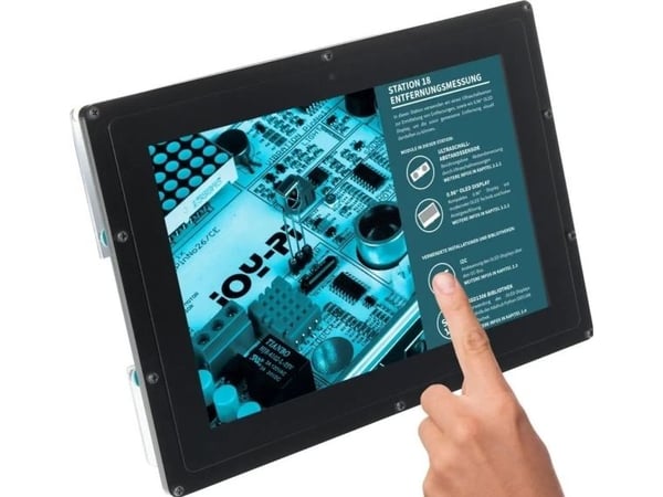 Joy-iT RB-LCD-10B, 25,6 cm (10.1"), 1200 x 800 piksler, LCD, Svart