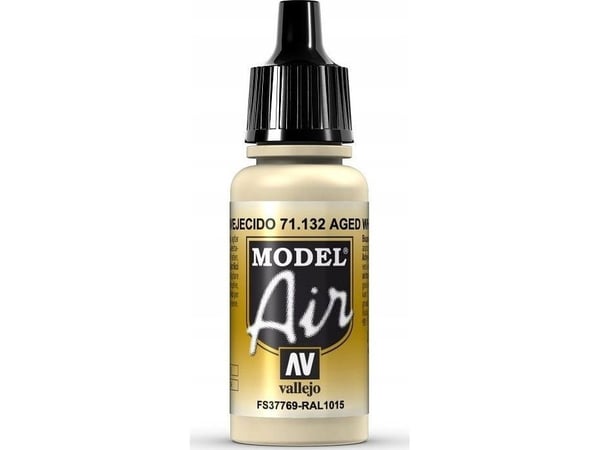Vallejo 71.132, Hvit, Acryl maling, Væske, 17 ml, 1 stykker |