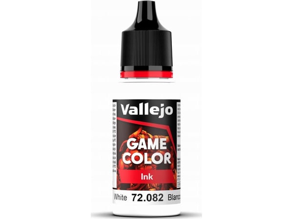 Vallejo 72.082, Hvit, Acryl maling, Væske, 18 ml, 1 stykker