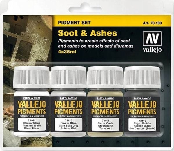 Vallejo 73.193, Assorterte farger, Acryl maling, 35 ml, 1 stykker