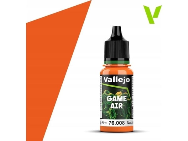 Vallejo Game Air 76.008 Orange Fire 18 ml