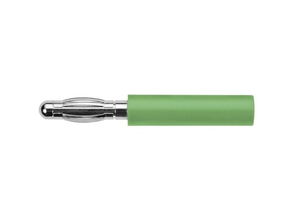 Schützinger adapterstift - stiftdiameter 4 mm - grønn - 1 stk