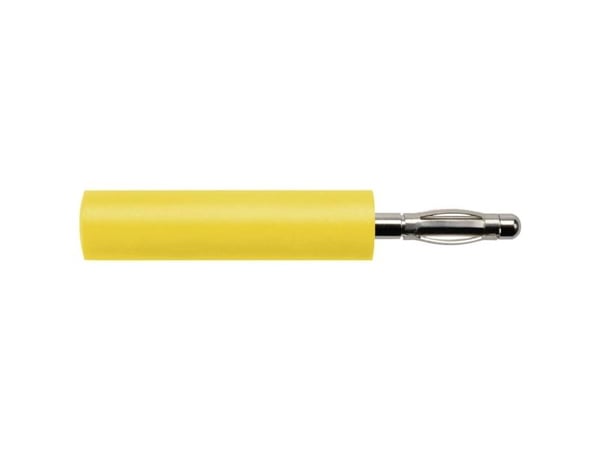 Schützinger Adapter Pindiameter: 4 mm Gul 1 stk