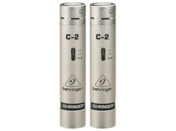 Behringer C-2, Scenmikrofon, -41 dB, 20 - 20000 hz, 75 O, Kardioid, Kabel