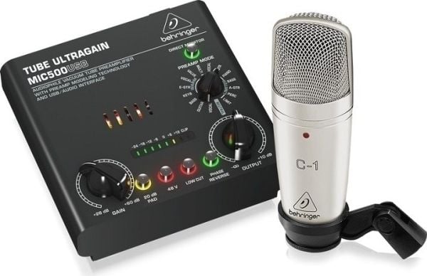 Behringer Voice Studio opptaks- og podkastingsett