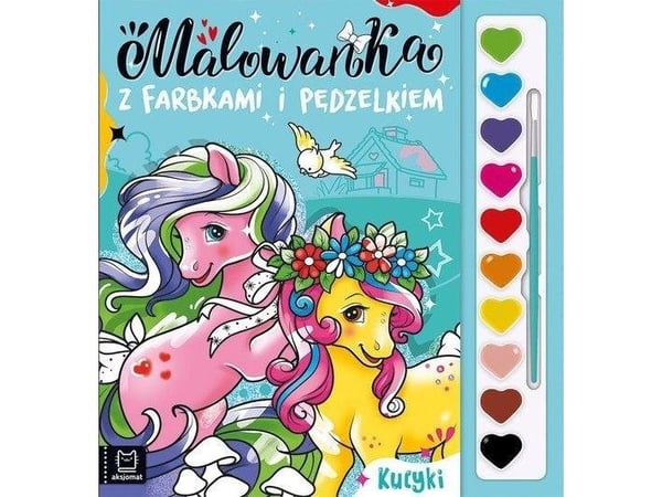 Axiom Maalauskirja maalien ja siveltimen kanssa Ponit 37989