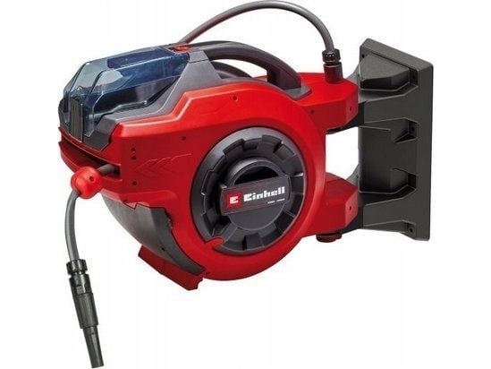 Einhell GE-HR 18/30 WH Li-Solo, Vegg-montert Hjul, Automatisk, Funksjonell, Sort, Rød, Vegg-montert, 30 m - SOLO
