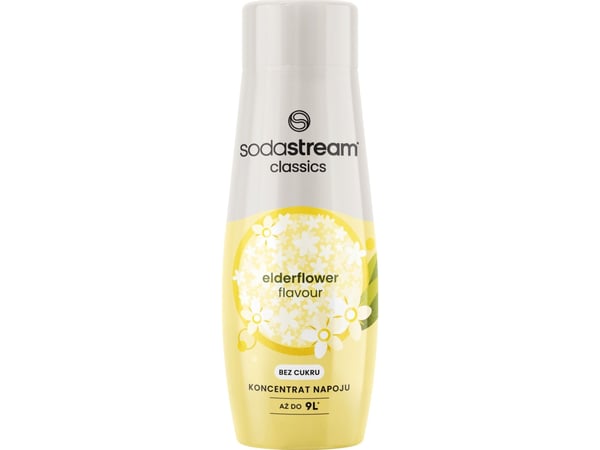 SodaStream 1024269490, Hiilihapotettu siirappi, Vihreä, Valkoinen, Keltainen, Seljankukka, 440 ml, 9 L, 1 kpl