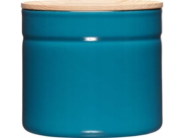 Riess kjøle-/kjøkkenbeholder med lokk i tre 1,3 l Silent Blue