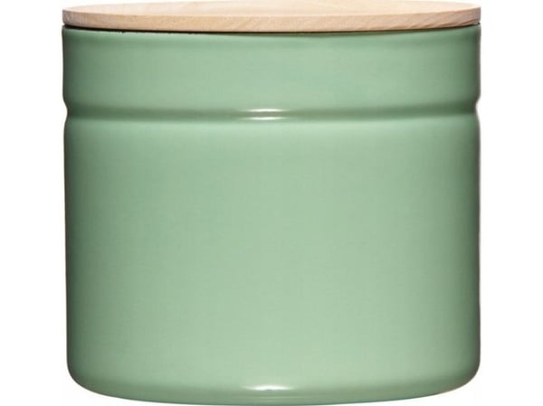 Riess kjøkkenbeholder med trelokk 1,3 l Slow Green