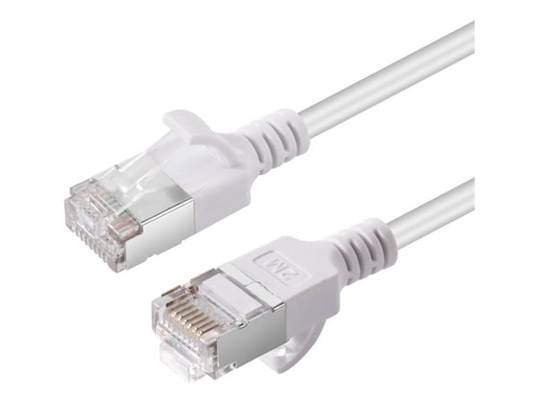 Microconnect V-FTP6A03W-SLIM, 3 m, Cat6a, U/FTP (STP), RJ-45, RJ-45