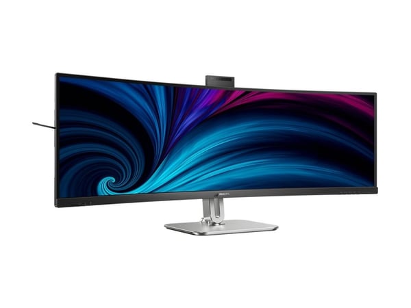 Philips 49B2U6903CH - 6000 Series - LED-skjerm - kurvet - 49" (48.8" synlig) - 5120 x 1440 SuperWide @ 100 Hz - VA - 500 cd/m² - 3000:1 - DisplayHD...