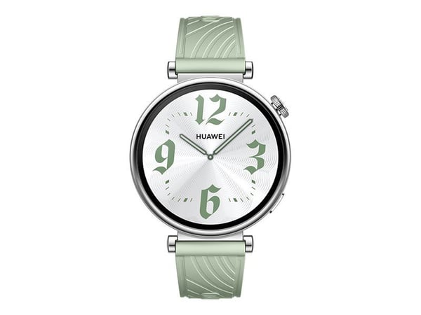 Huawei Watch GT 4 - 41 mm - rustfritt stål - smartklokke med stropp - håndleddstørrelse: 120-190 mm - display 1.32" - NFC, Bluetooth - 37 g - grønn