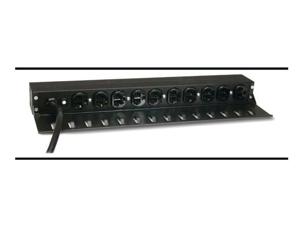 APC Cord Retention Bracket - Kabelordnersett - svart - 1U - for P/N: AP6003A, AP7554, AP7555A, AP7557, AP7557NA, AP7567, AP7567A, AP7569, AP7599, A...