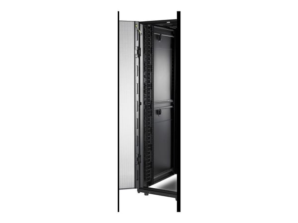 APC - Rackkabelstyringspanel - svart - 48U - TAA-samsvar (en pakke 2) - for P/N: AR9307SP, AR9307SP-R, SMX2KR2UX145, SMX3KR2UNCX145, SRT1000RMXLI, ...