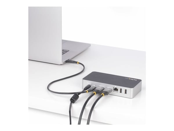 StarTech 50cm (1.6ft) USB4 Cable, USB-IF Certified USB-C Cord 40Gbps - USB-kabel - USB-C (hann) til USB-C (hann) - USB4 / Thunderbolt 3 / Thunderbo...