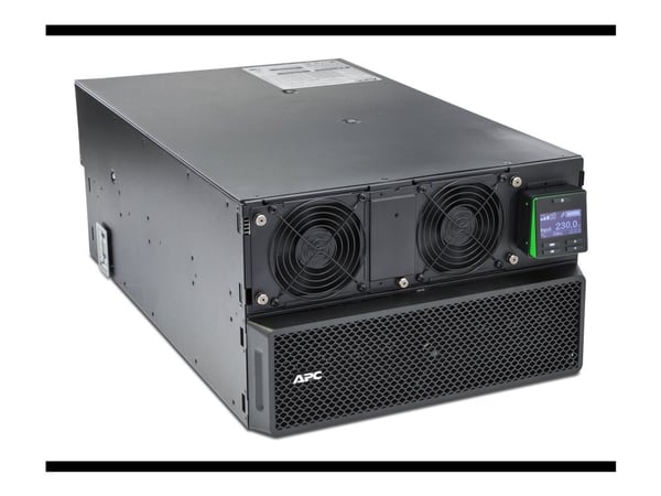 APC Smart-UPS SRT 10000VA RM - UPS (kan monteres i rack) - AC 230 V - 10 kW - 10000 VA - Ethernet 10/100, USB - utgangskontakter: 14 - 6U - svart -...